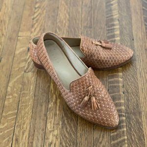 Frida Woven Loafer - Tan